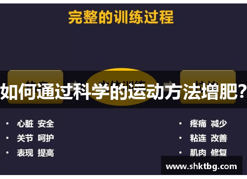 如何通过科学的运动方法增肥？